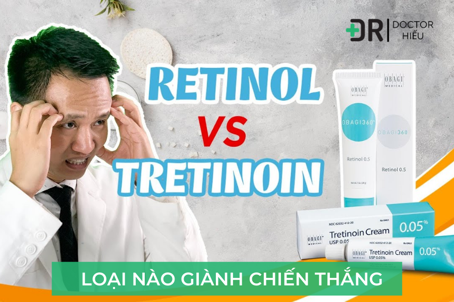 RETINOL VÀ TRETINOIN trong TRỊ MỤN