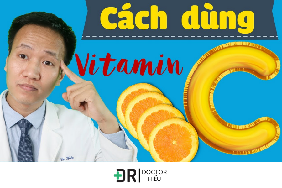 Cách dùng vitamin C